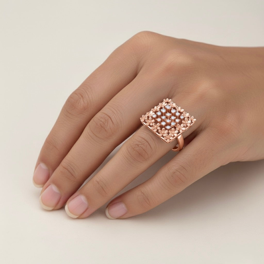 925 Sterling Silver Cubic Zirconia Ring