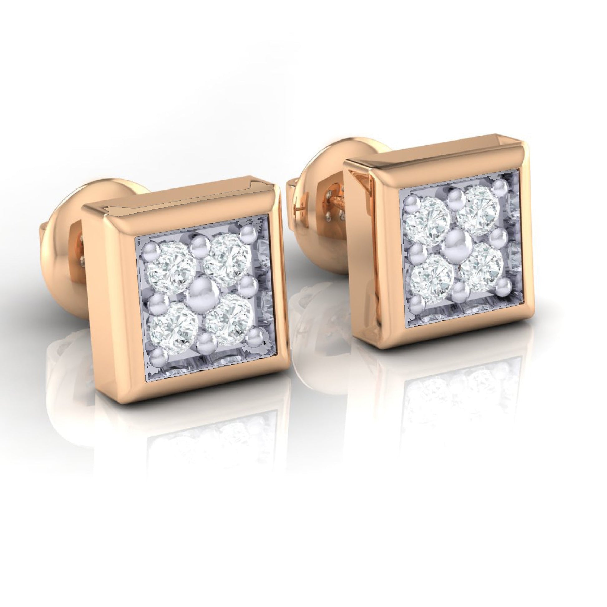 rosegoldrealdiamondearring100_2