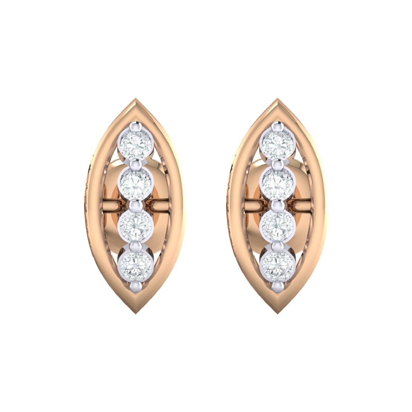rosegoldrealdiamondearring104_1