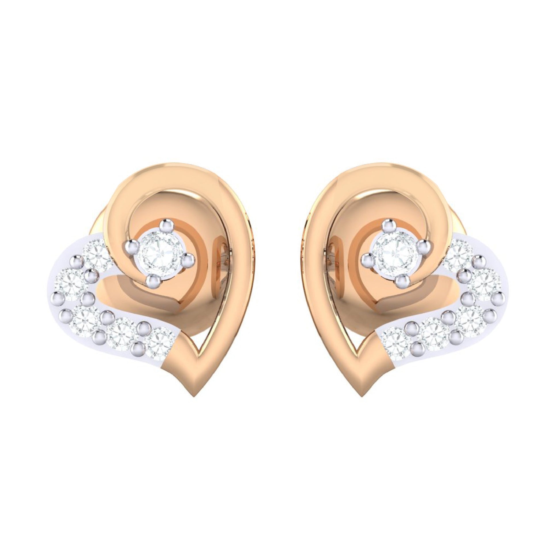 rosegoldrealdiamondearring107_1
