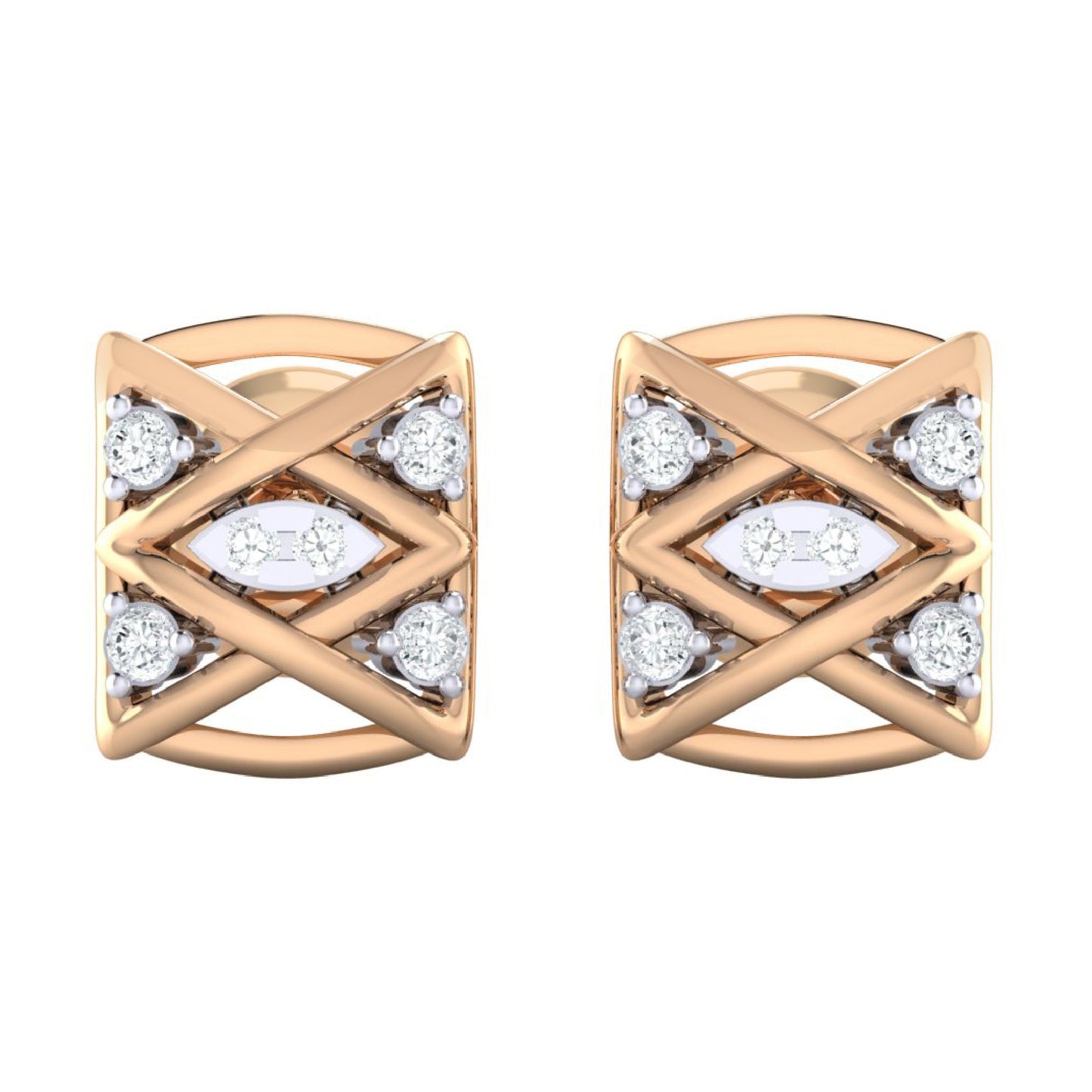 rosegoldrealdiamondearring108_1