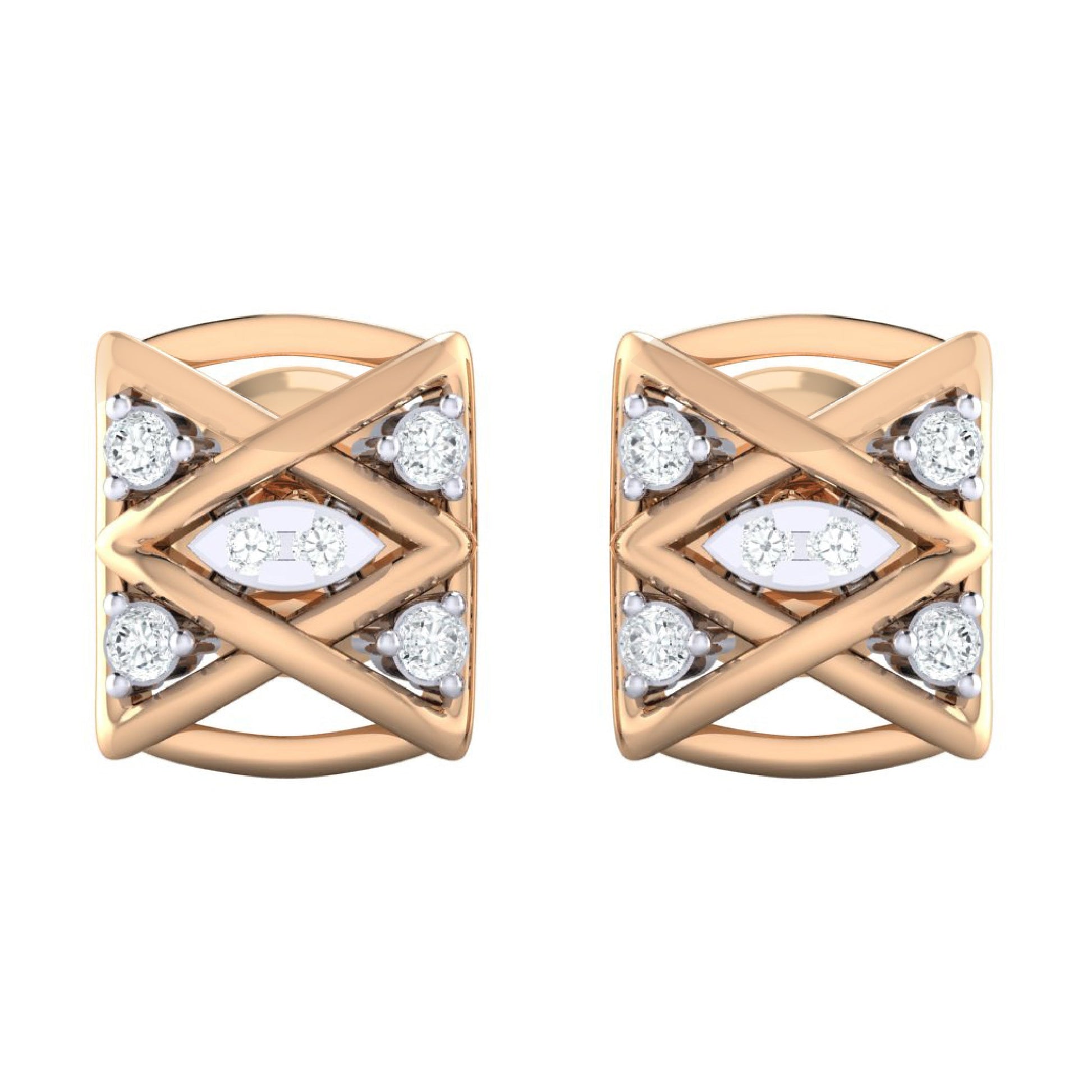 rosegoldrealdiamondearring108_1