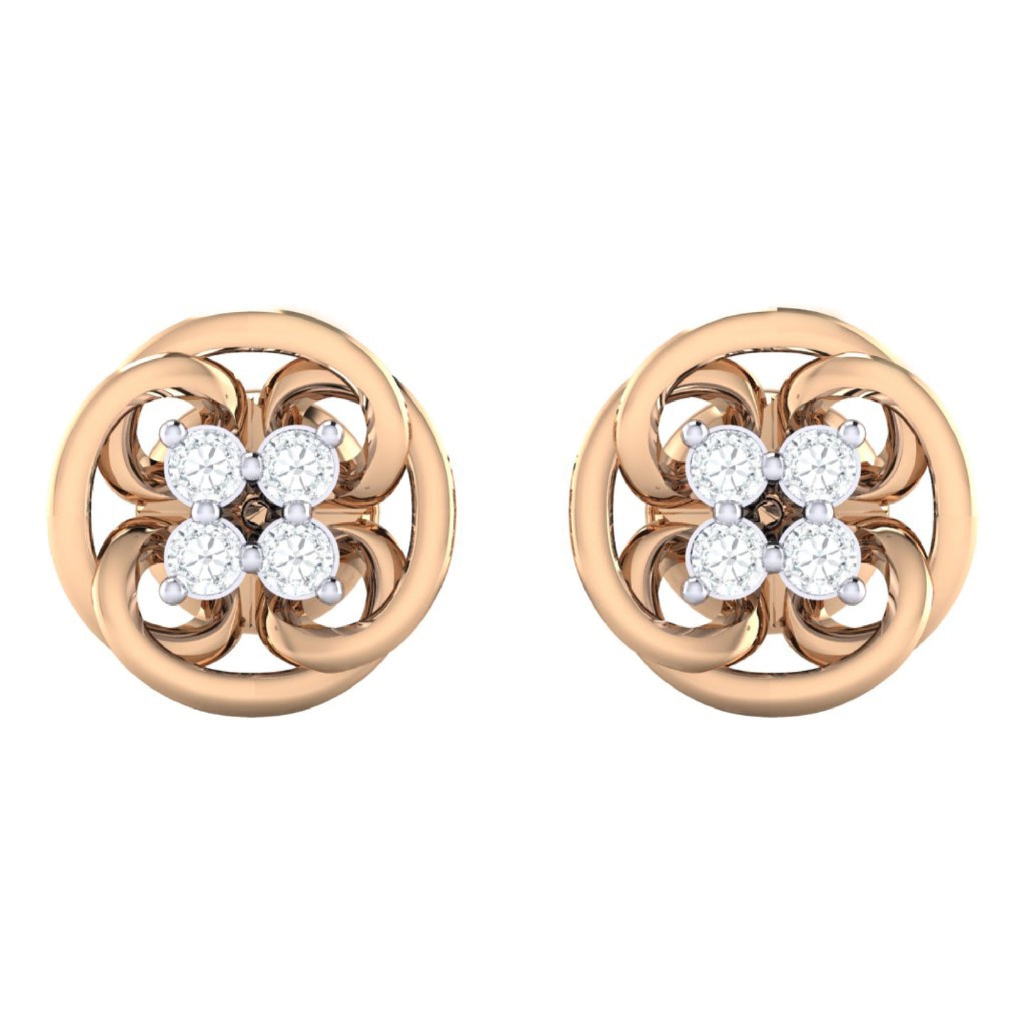 rosegoldrealdiamondearring109_1
