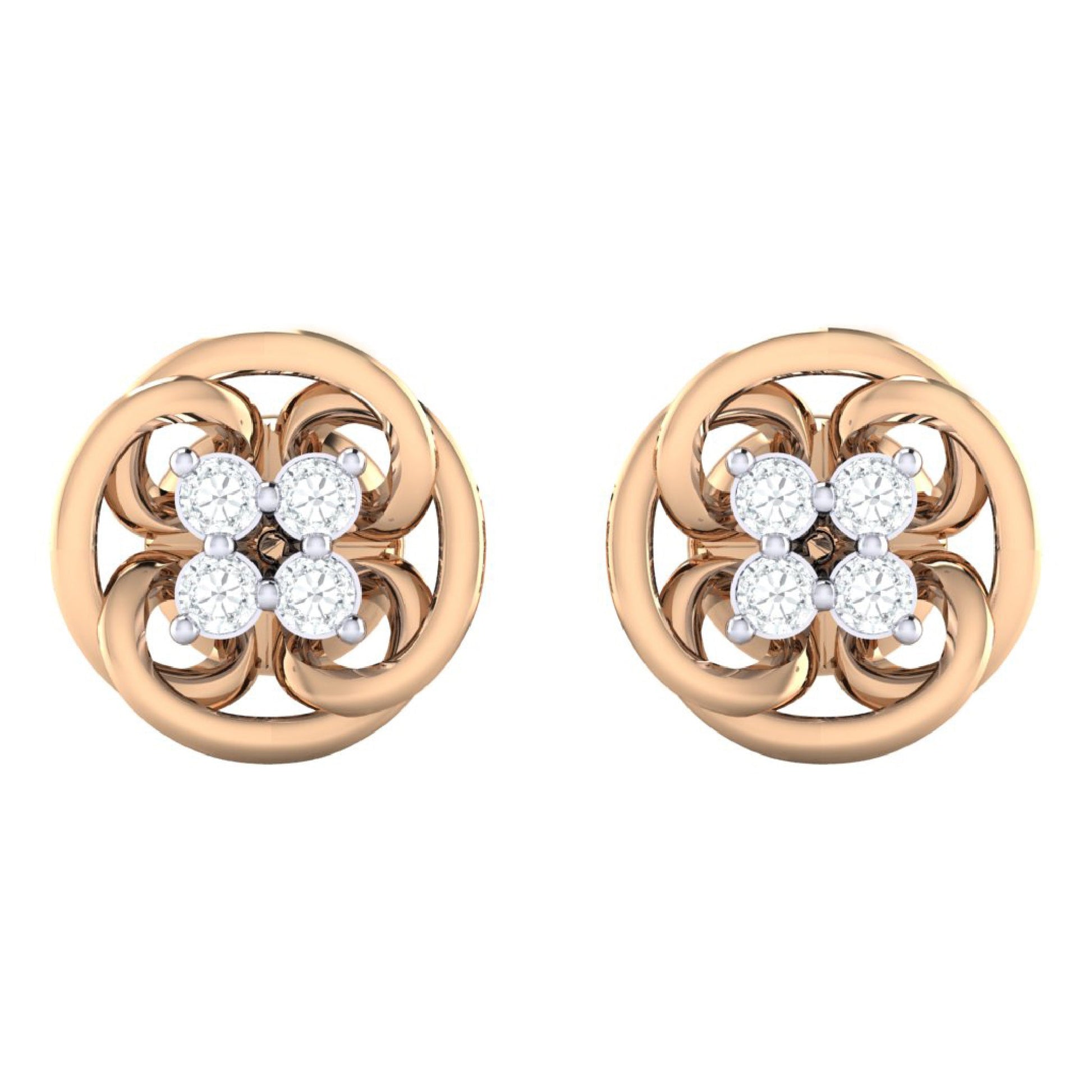 rosegoldrealdiamondearring109_1
