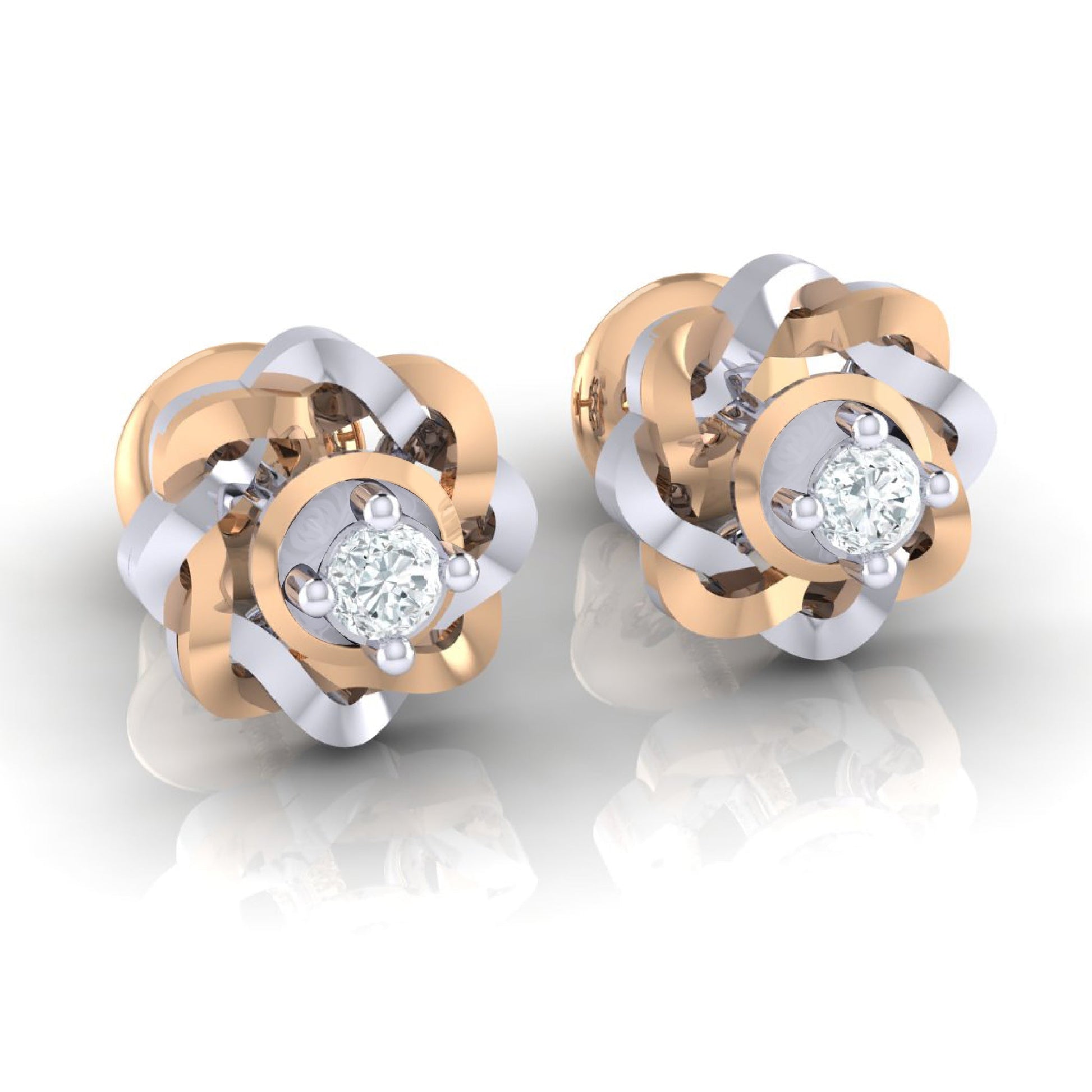 rosegoldrealdiamondearring112_2