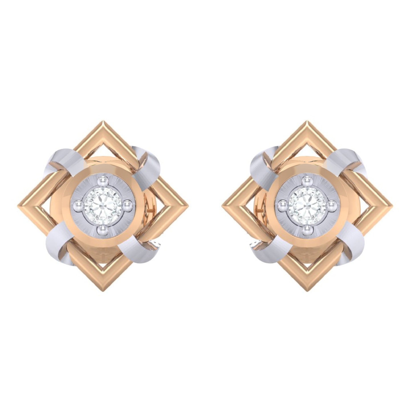 rosegoldrealdiamondearring114_1