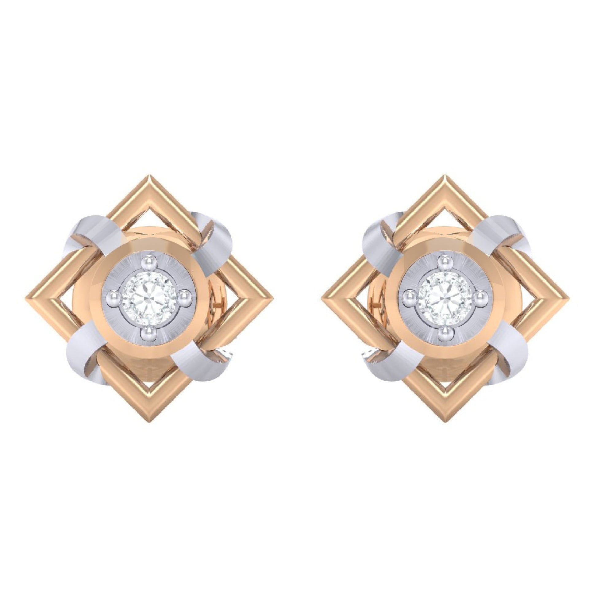 rosegoldrealdiamondearring114_1