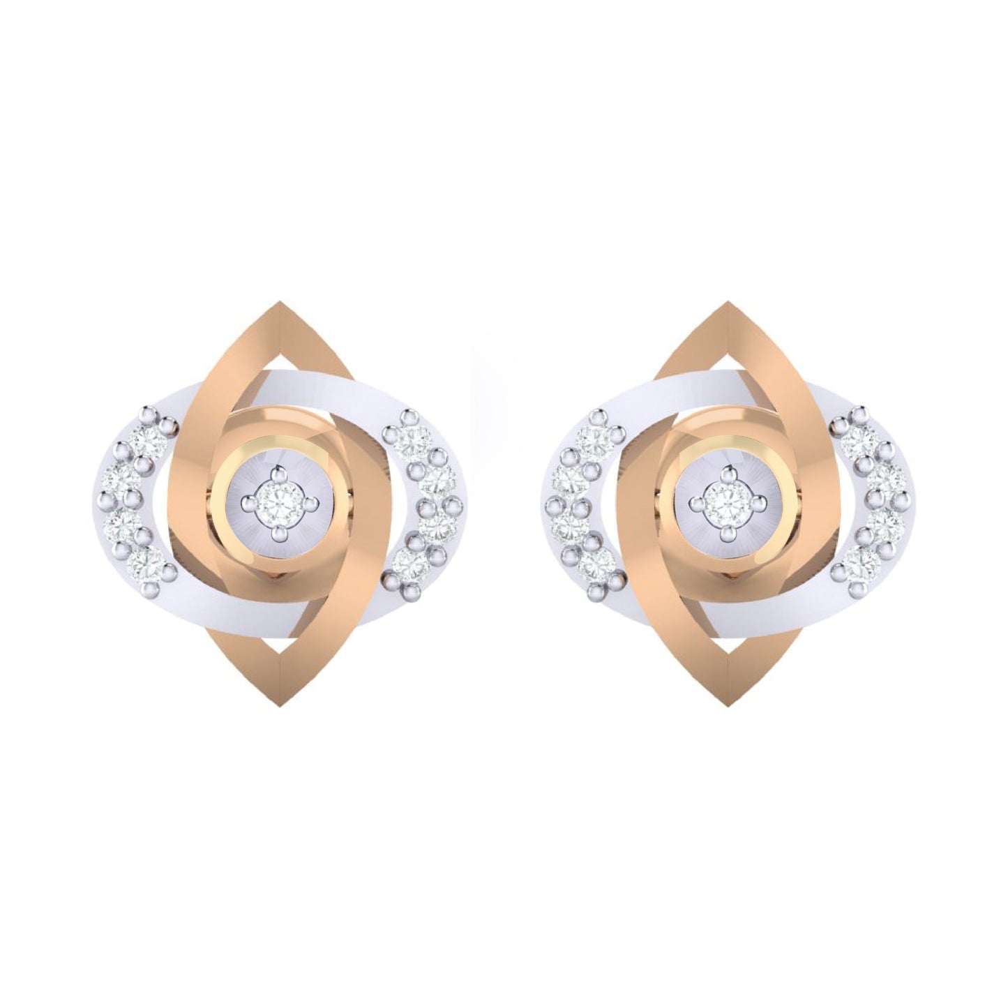 rosegoldrealdiamondearring115_1
