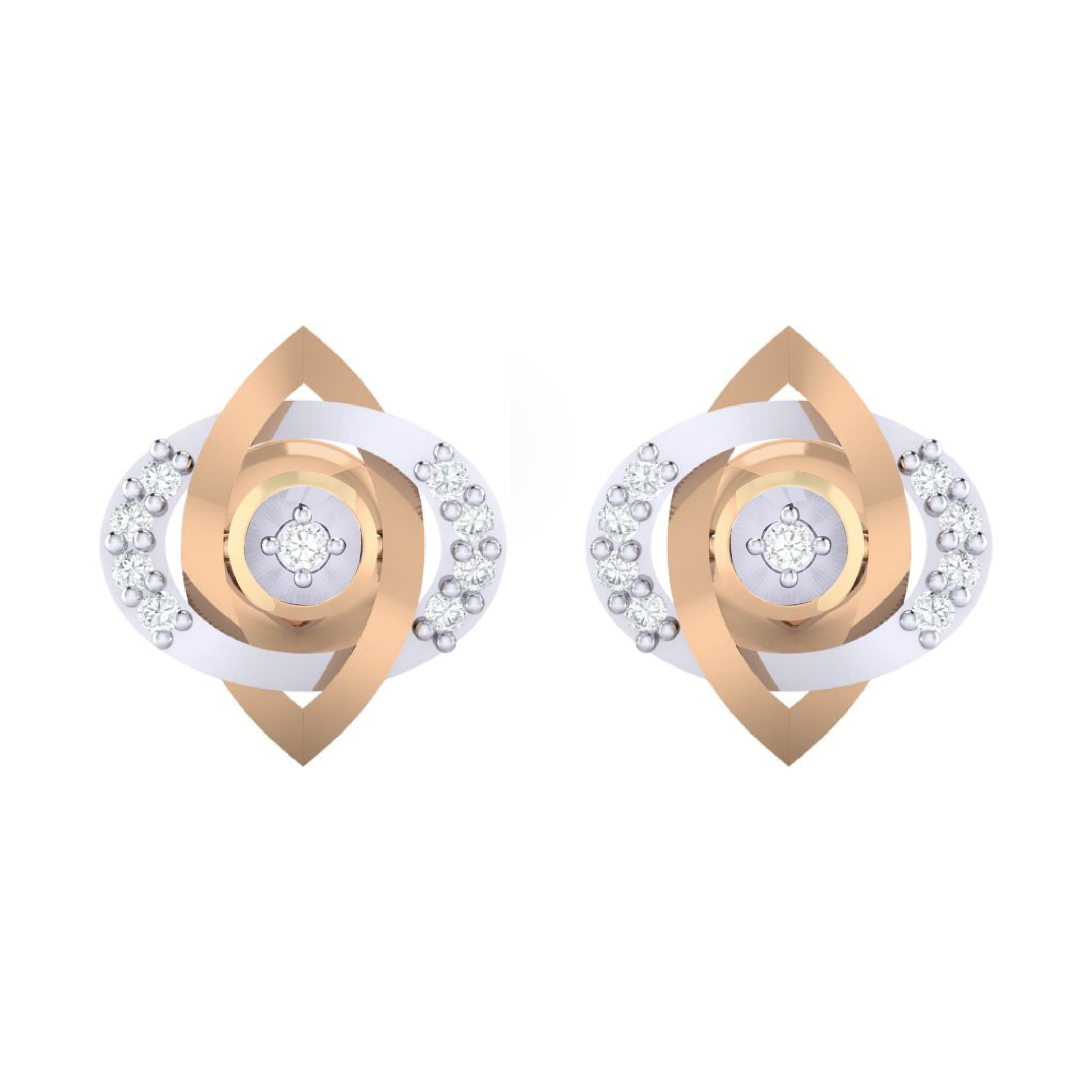 rosegoldrealdiamondearring115_1