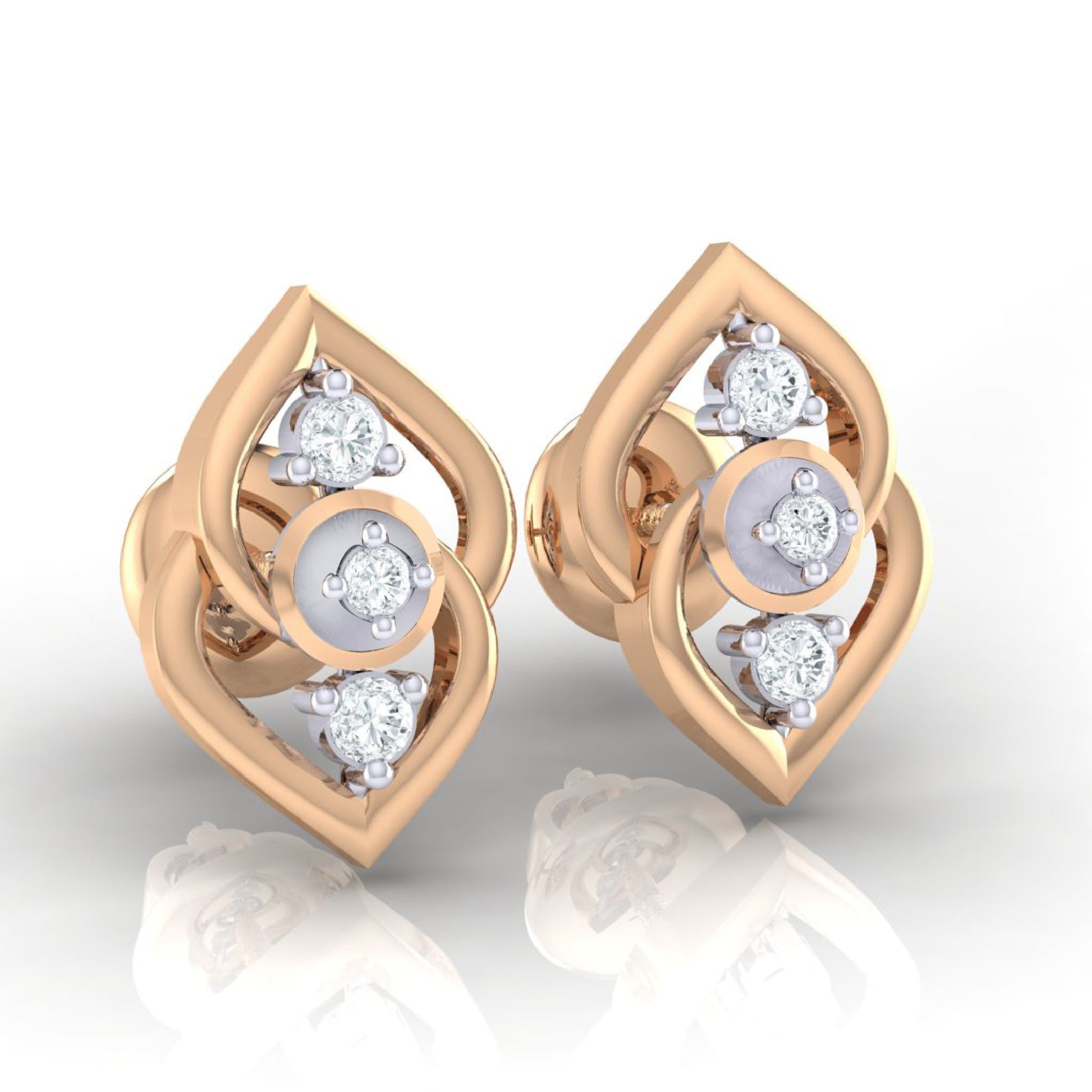 rosegoldrealdiamondearring116_2