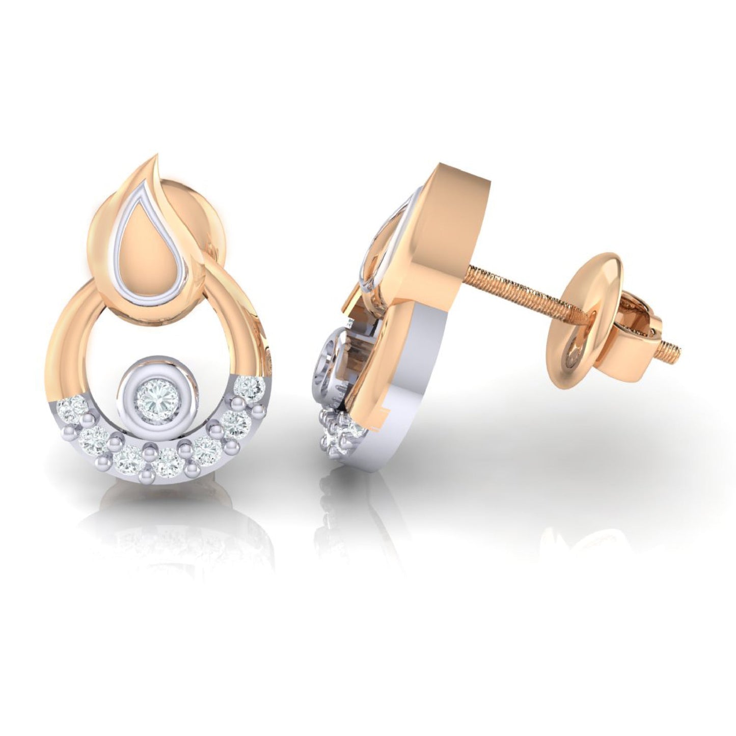 rosegoldrealdiamondearring121_3