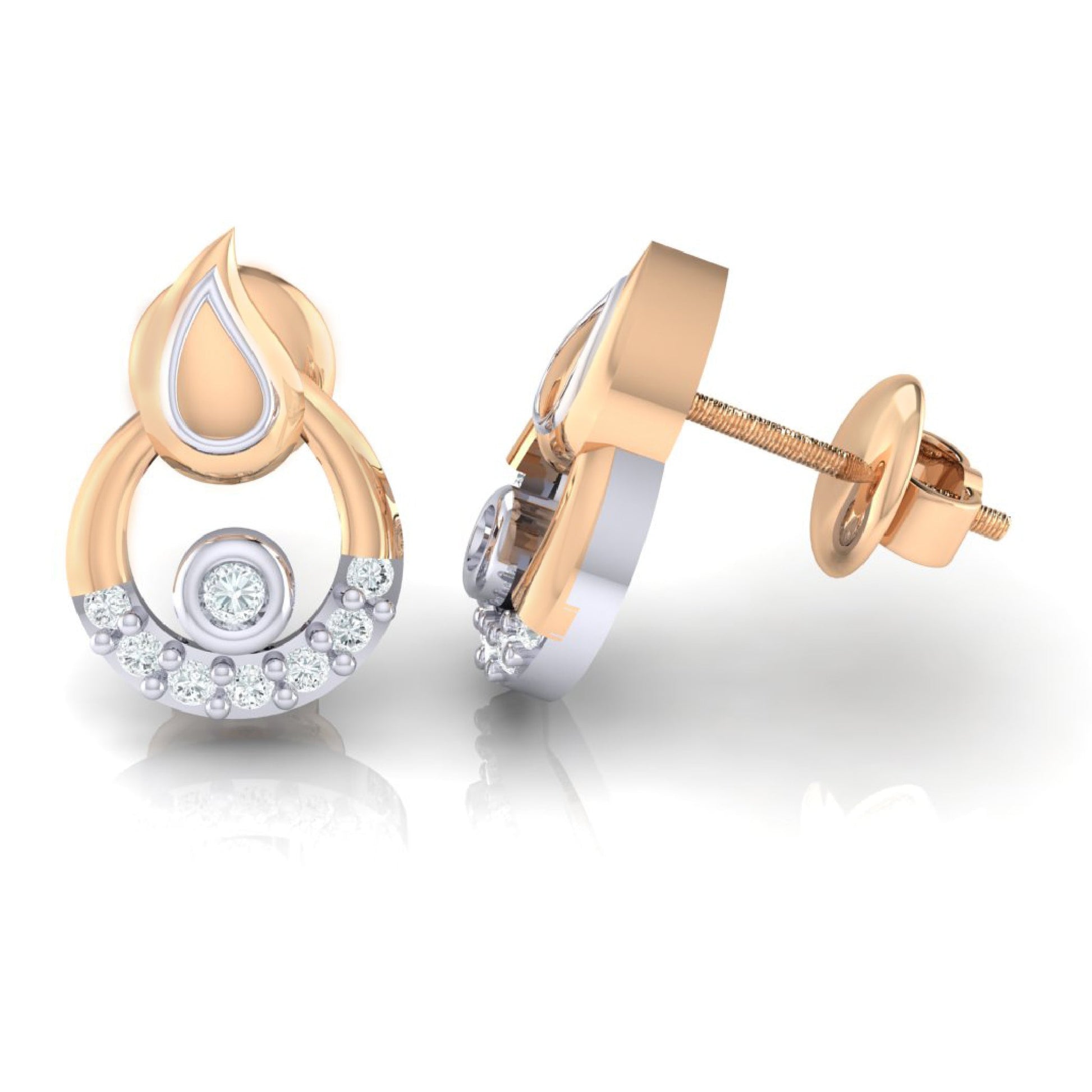 rosegoldrealdiamondearring121_3