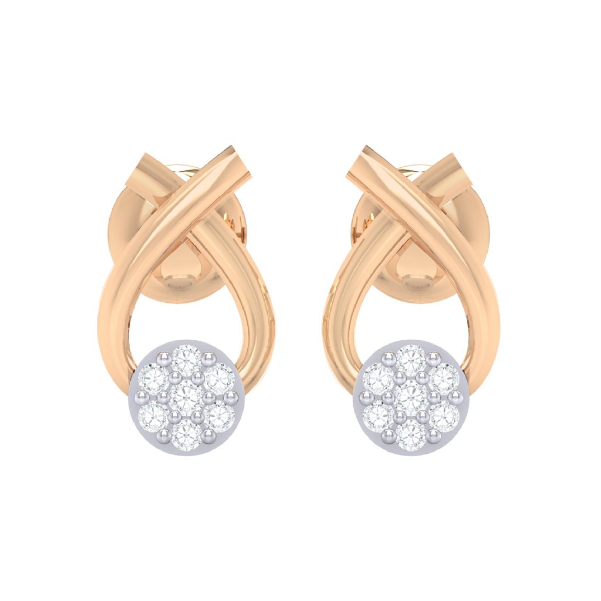 rosegoldrealdiamondearring122_1