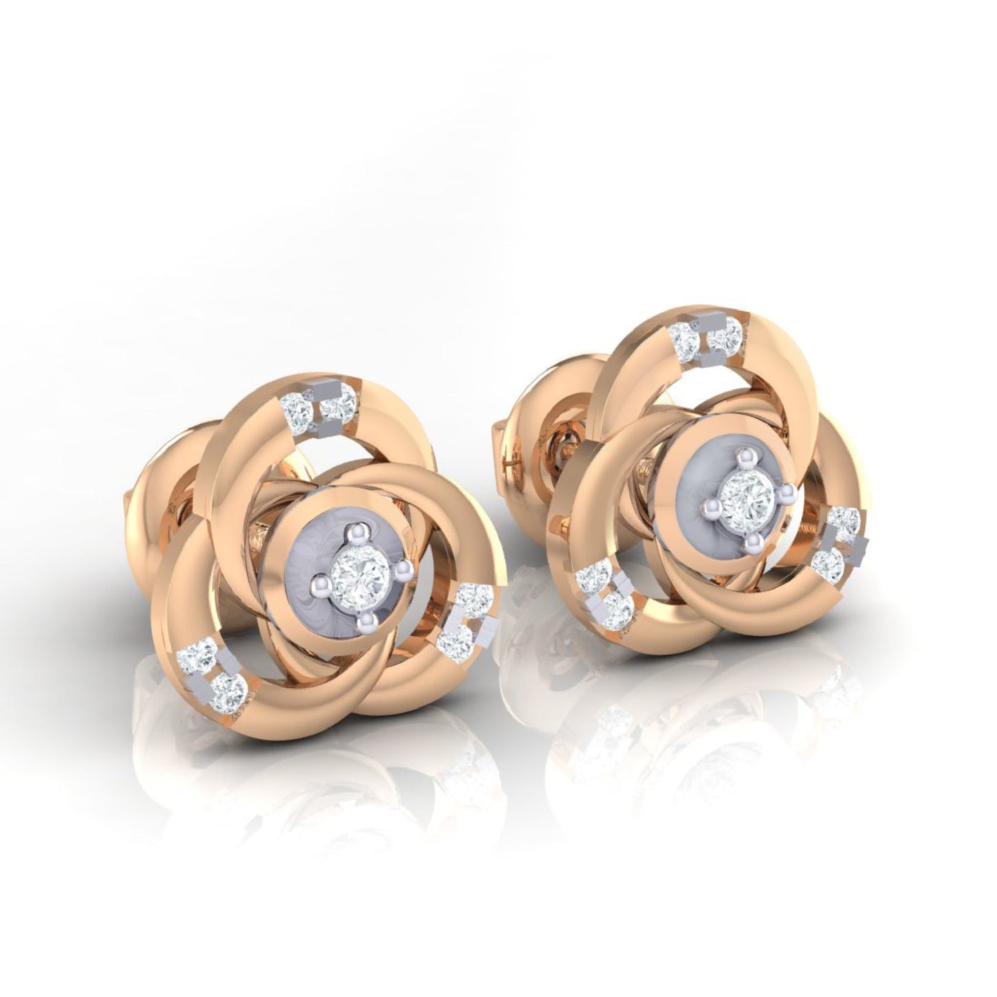 rosegoldrealdiamondearring123_2