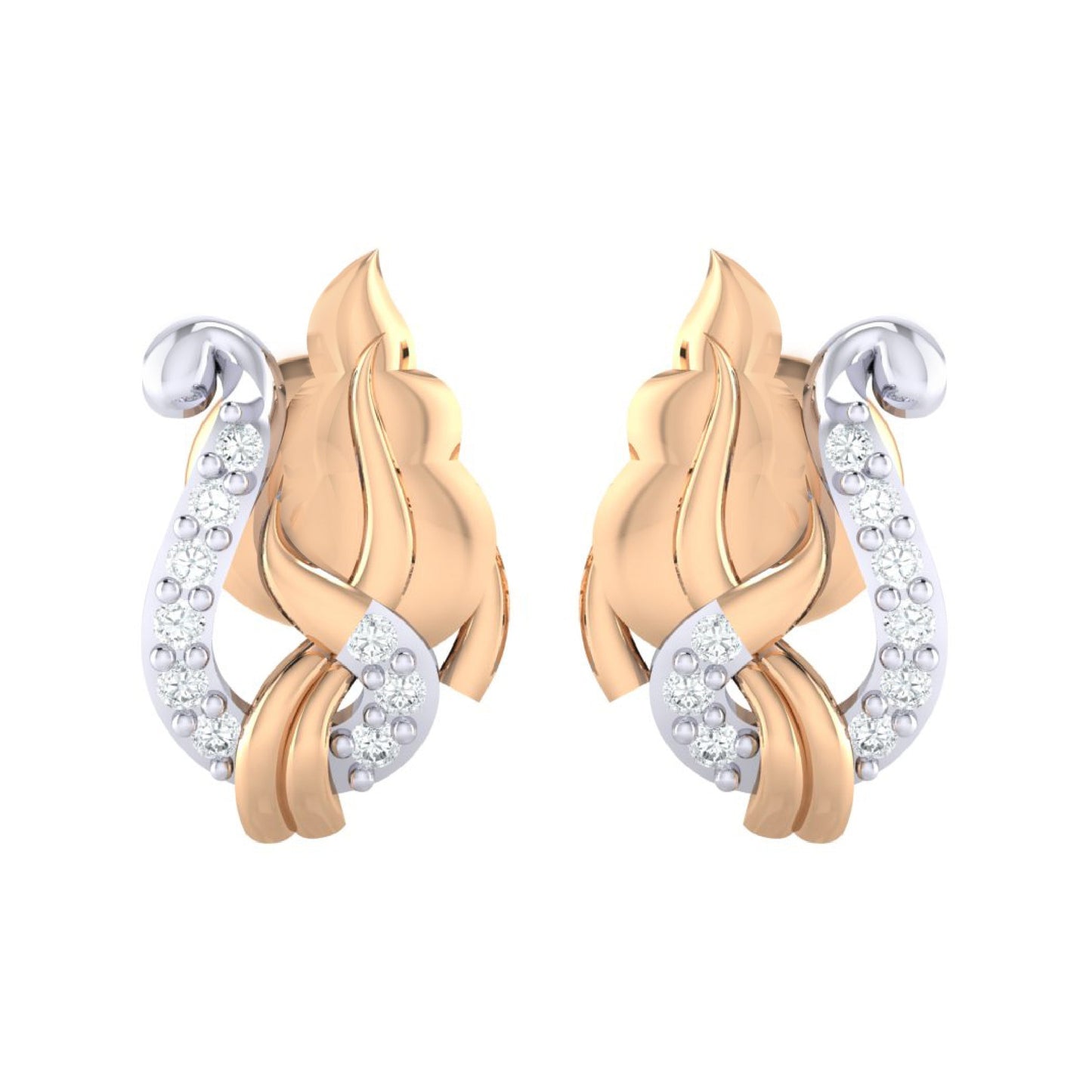 rosegoldrealdiamondearring128_1