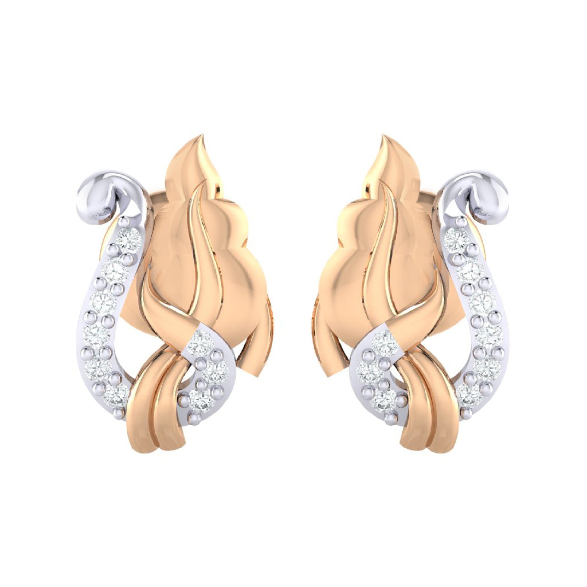 rosegoldrealdiamondearring128_1
