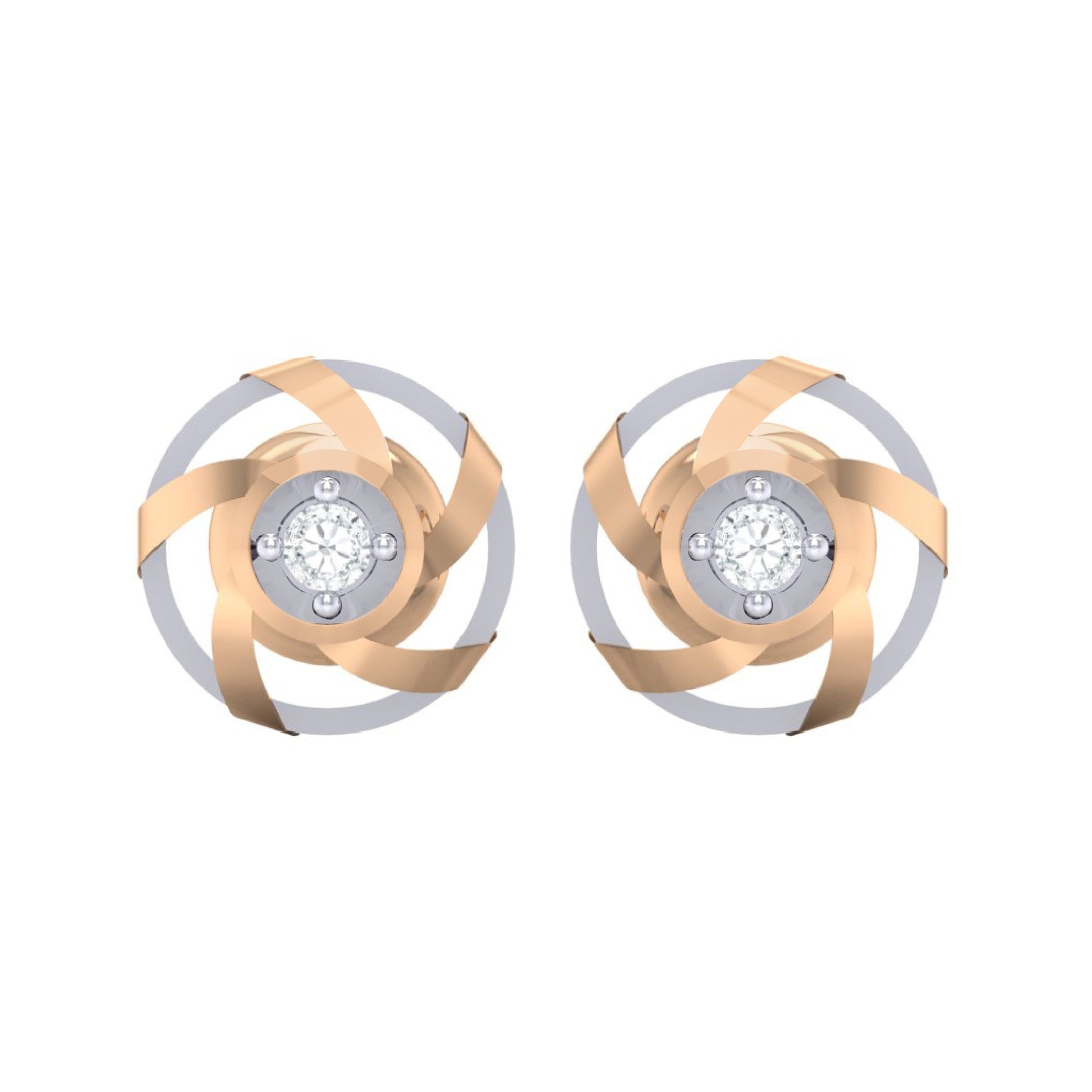 rosegoldrealdiamondearring129_1