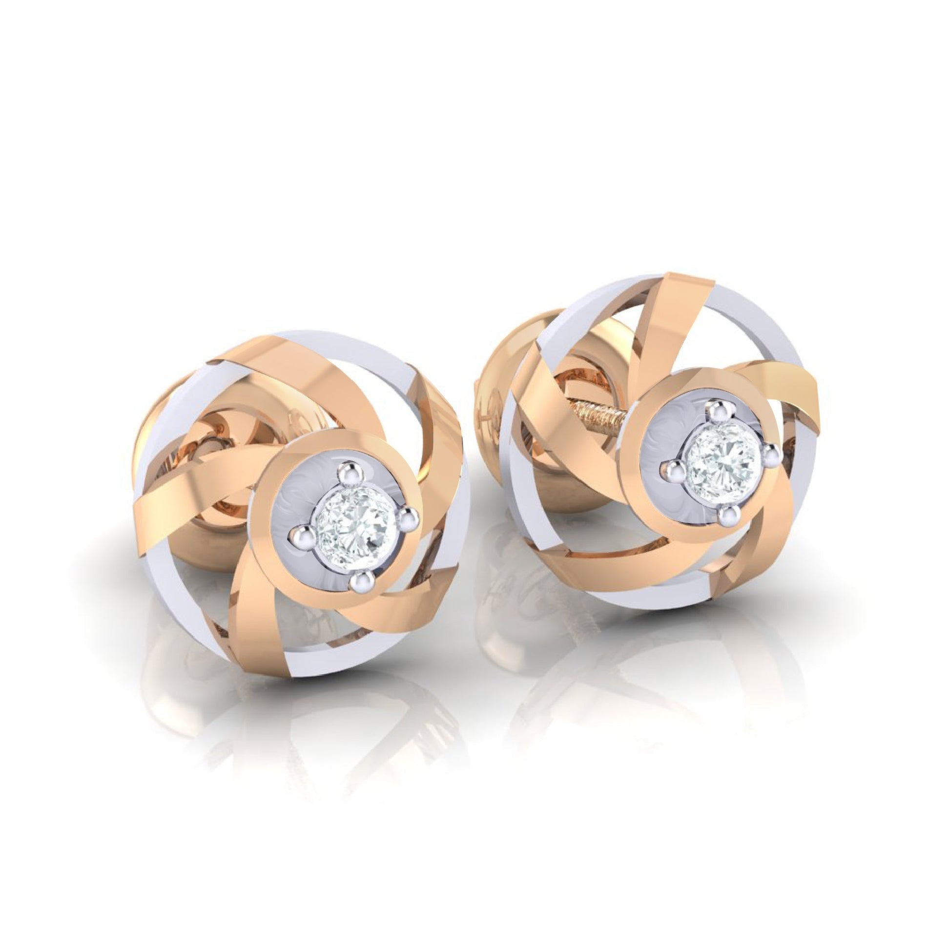 rosegoldrealdiamondearring129_2