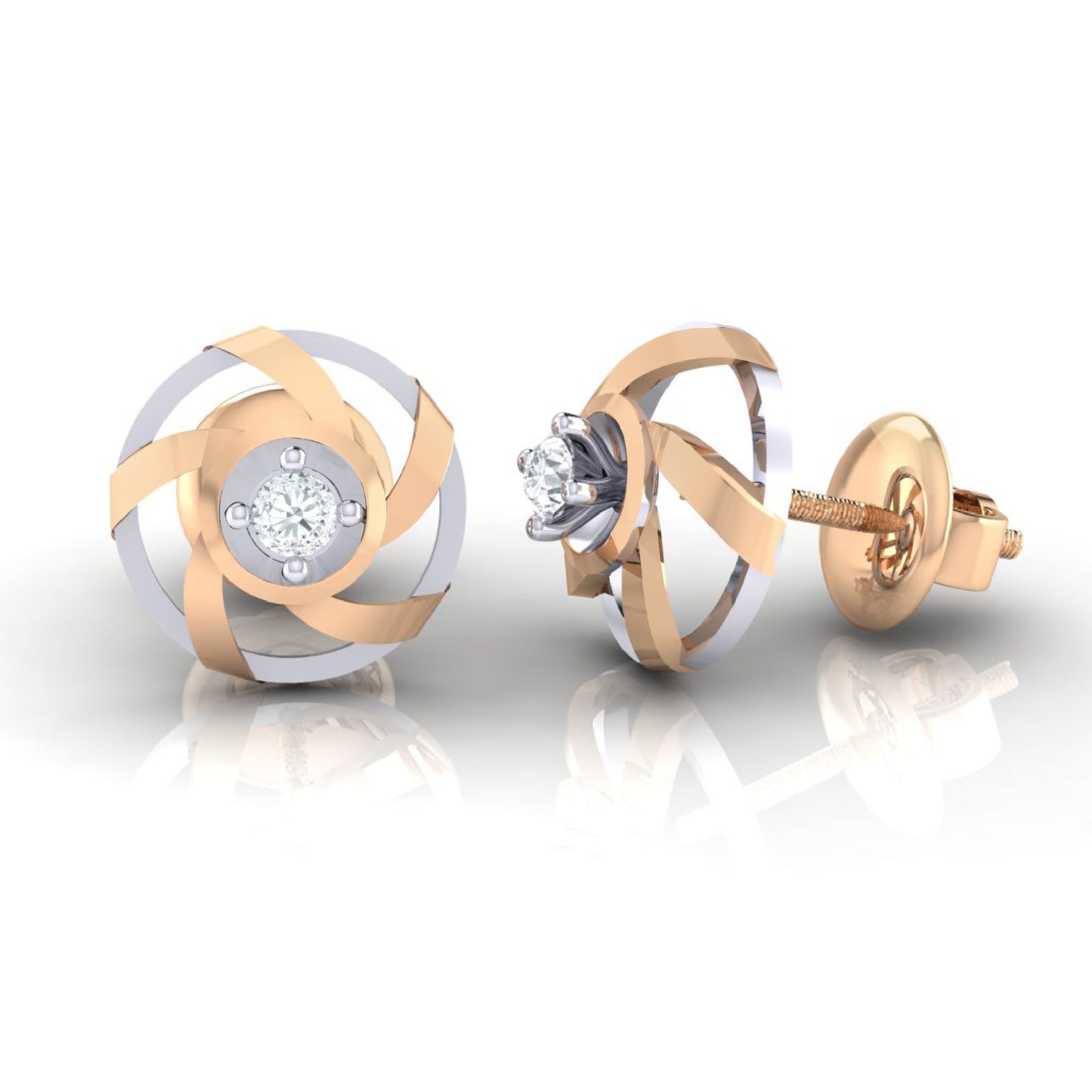 rosegoldrealdiamondearring129_3