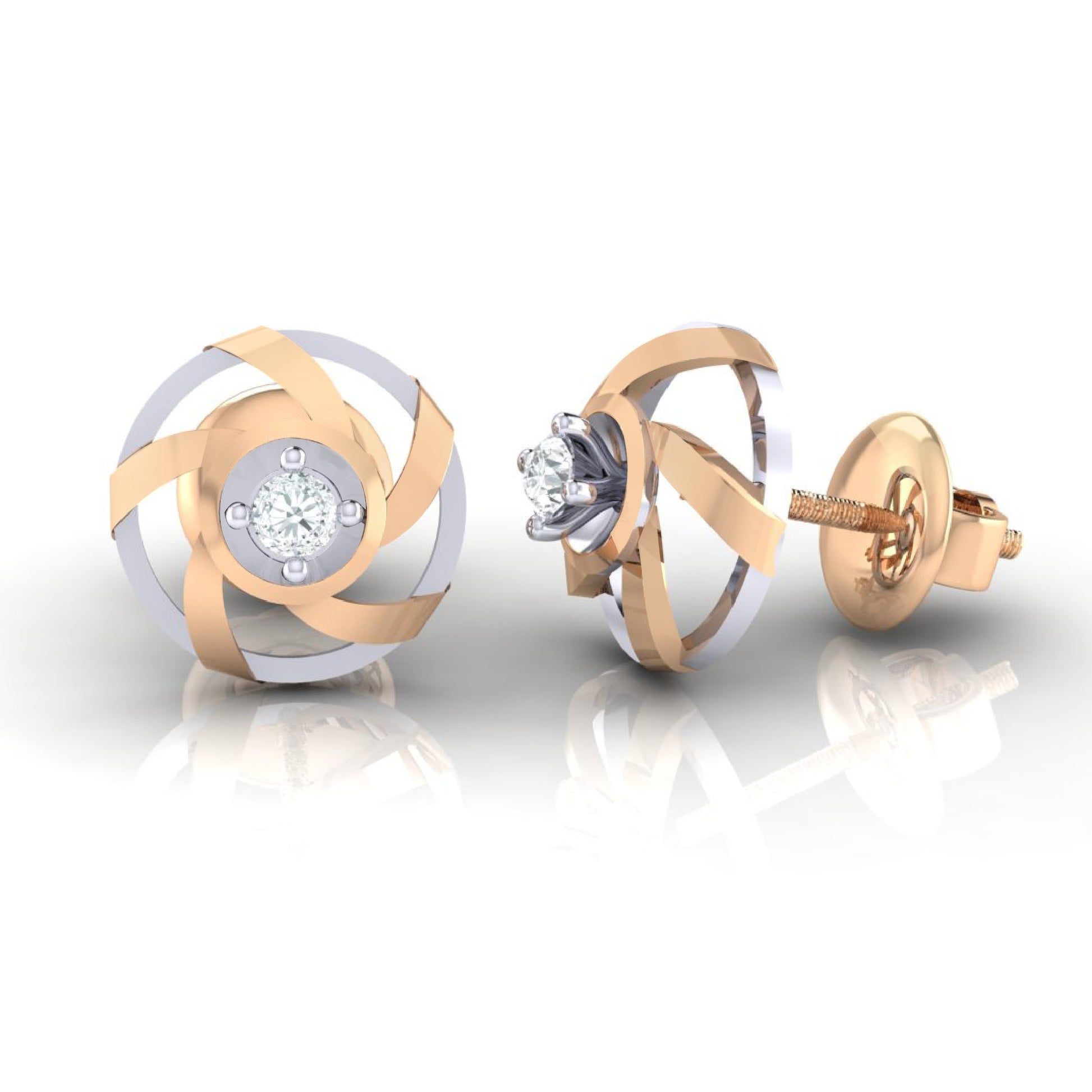 rosegoldrealdiamondearring129_3