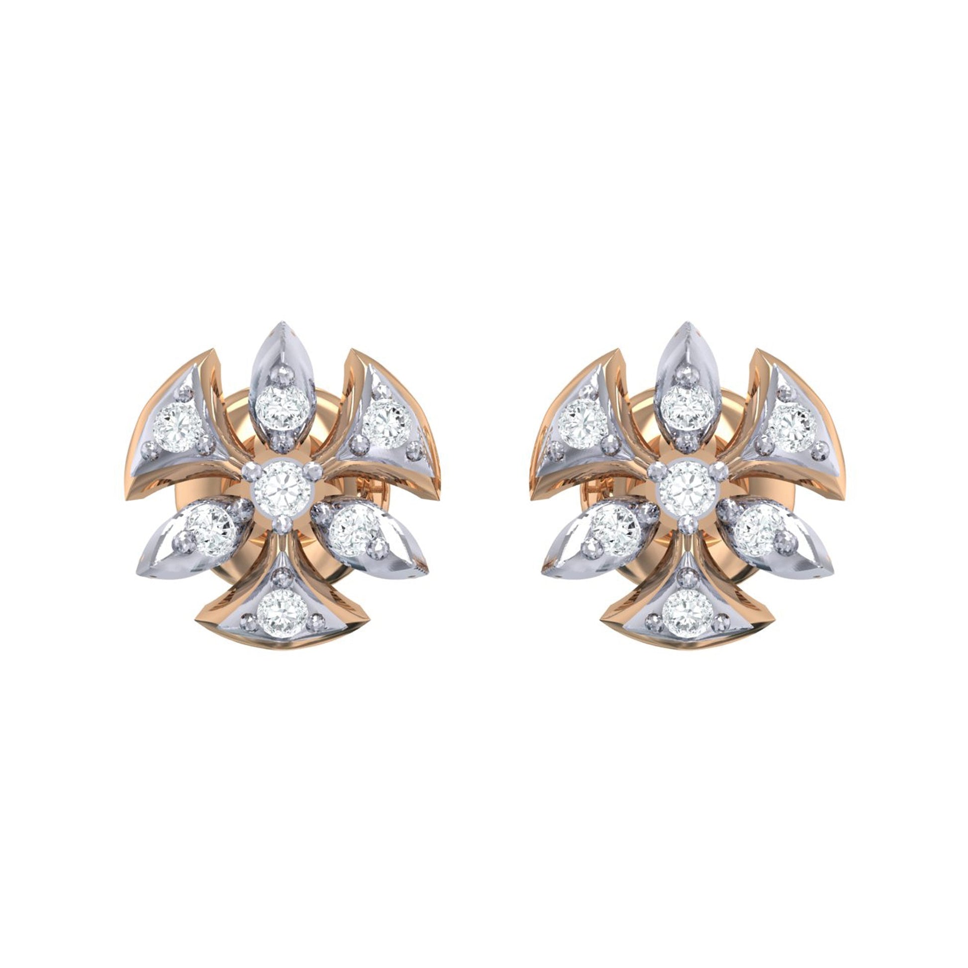 rosegoldrealdiamondearring36_2