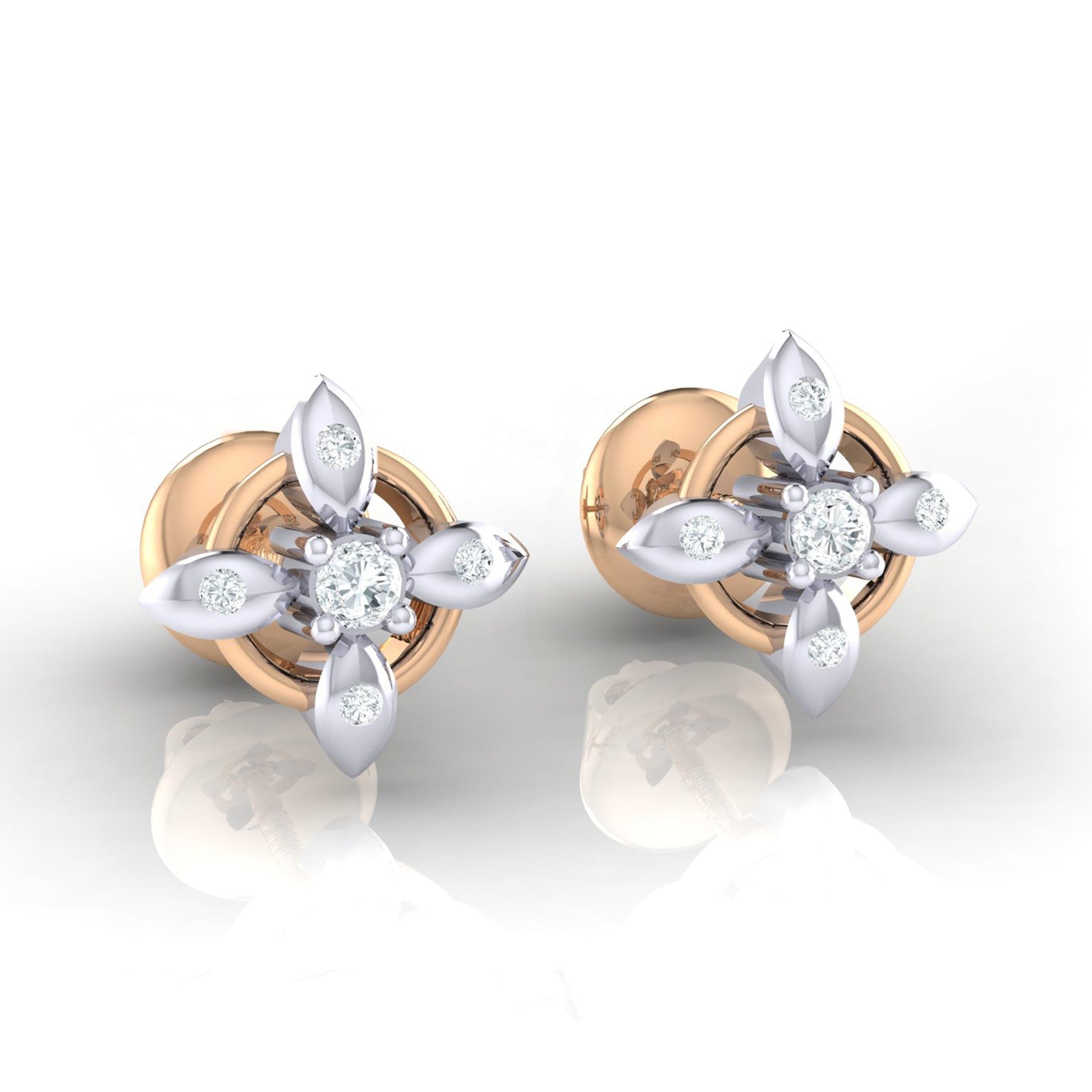 rosegoldrealdiamondearring43_1