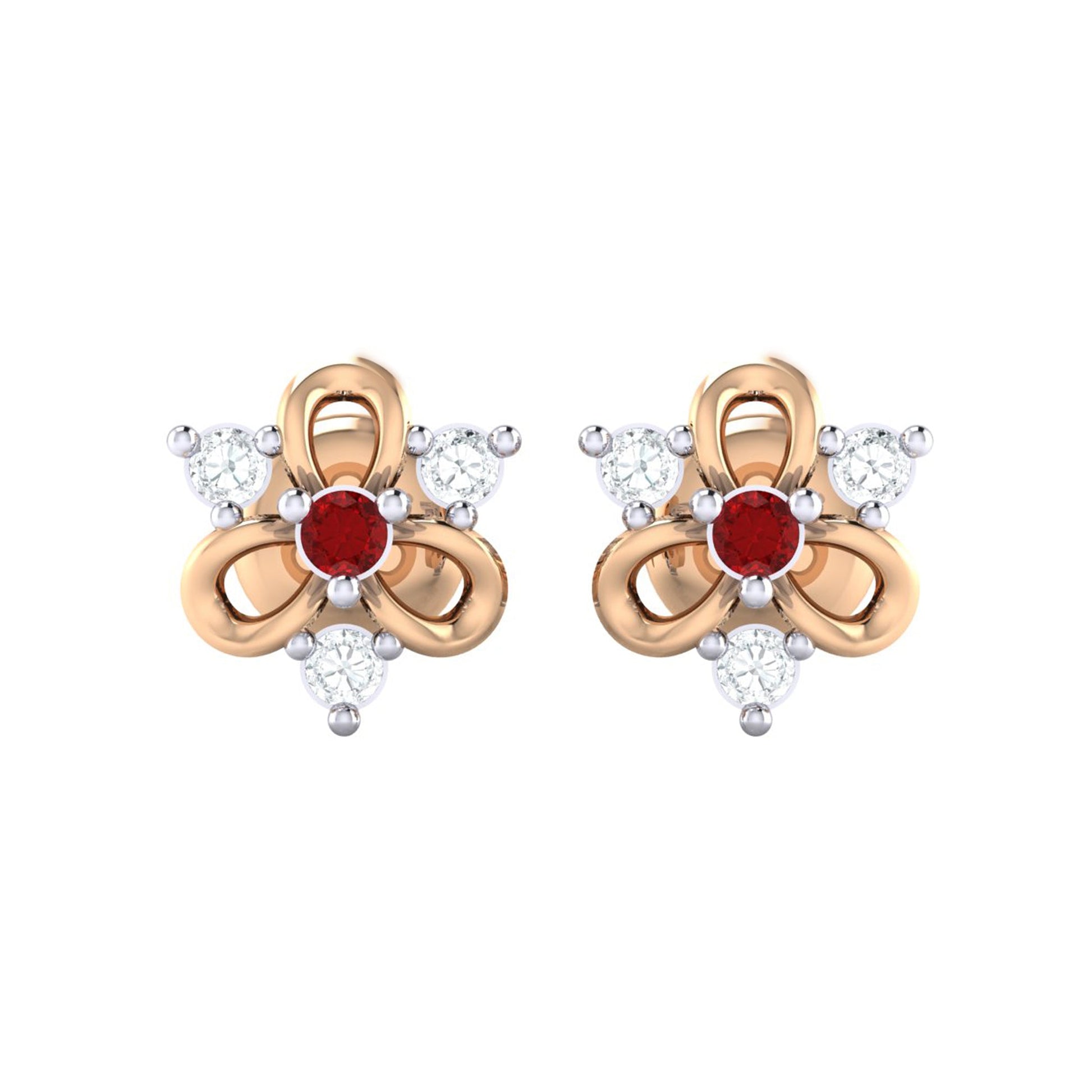 rosegoldrealdiamondearring45_2