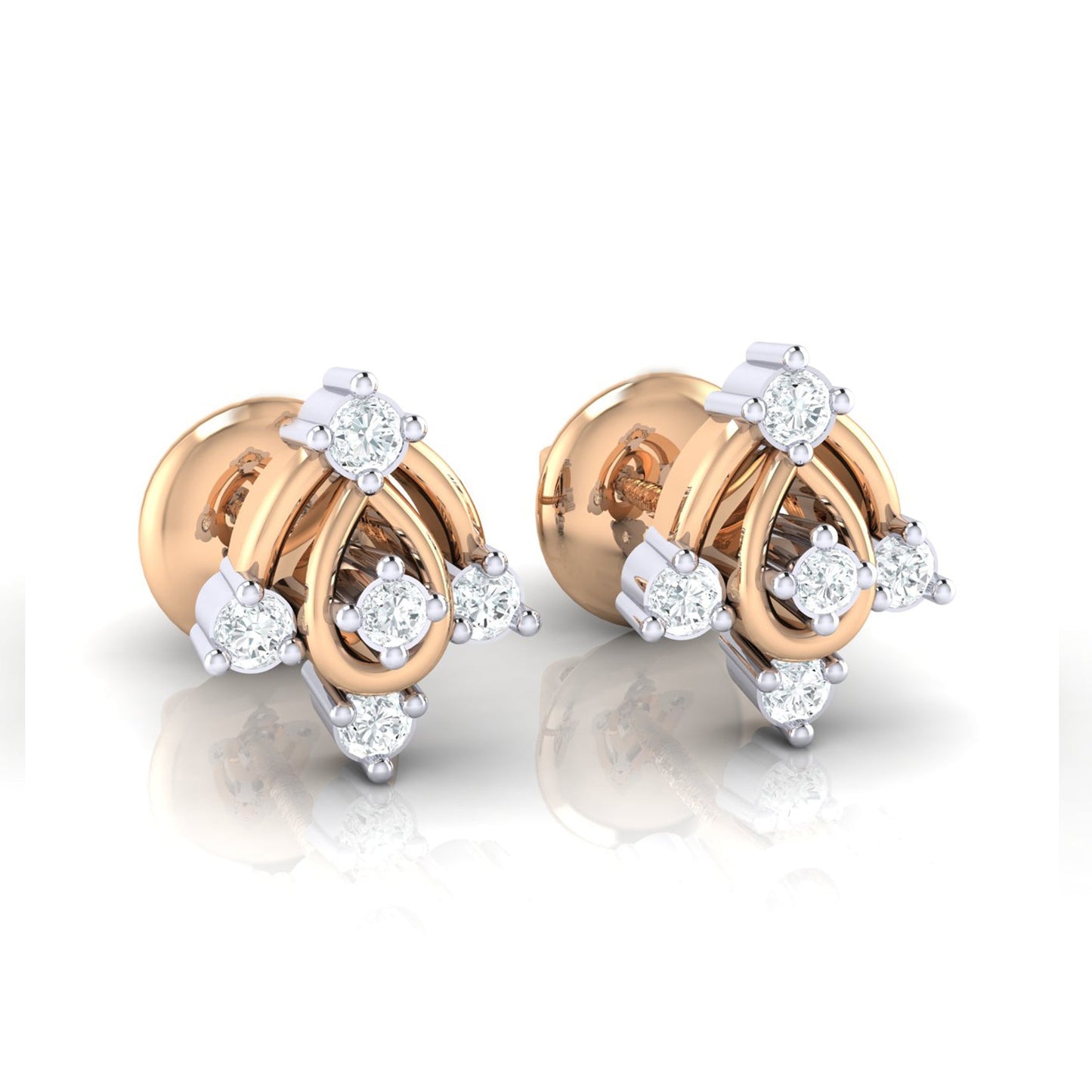 rosegoldrealdiamondearring46_1
