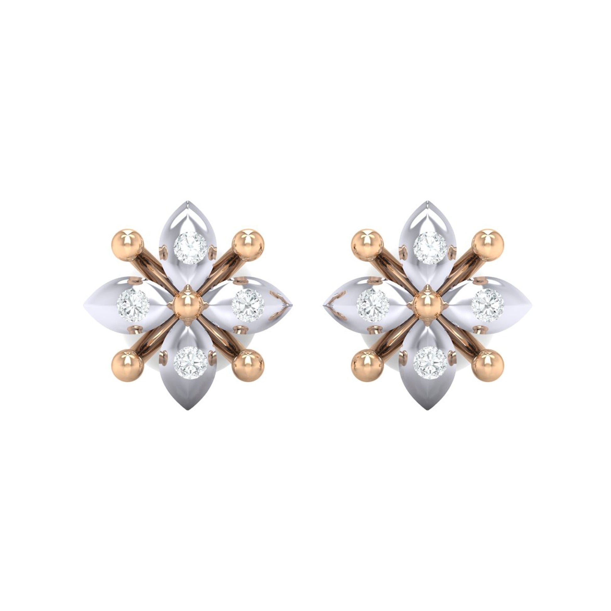 rosegoldrealdiamondearring48_2