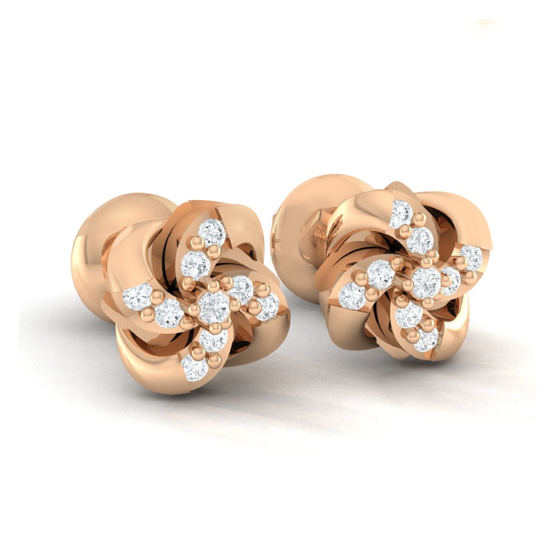 rosegoldrealdiamondearring54_2