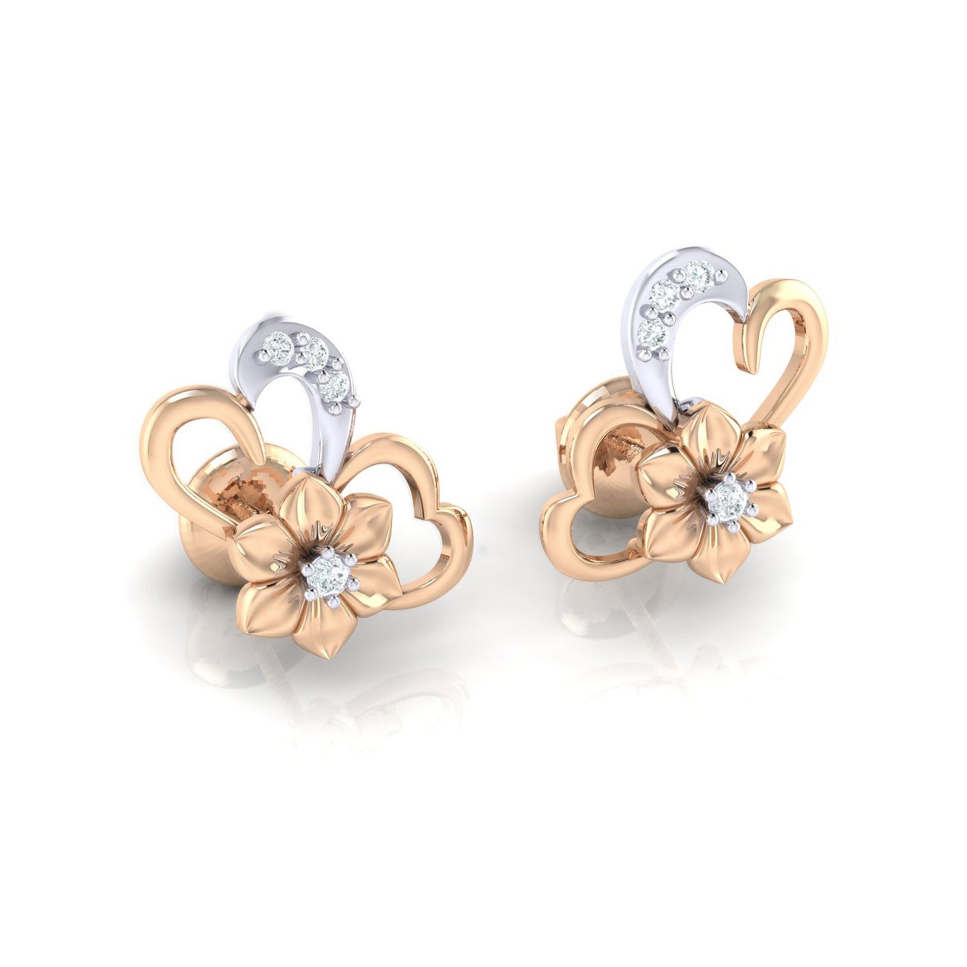 rosegoldrealdiamondearring60_1