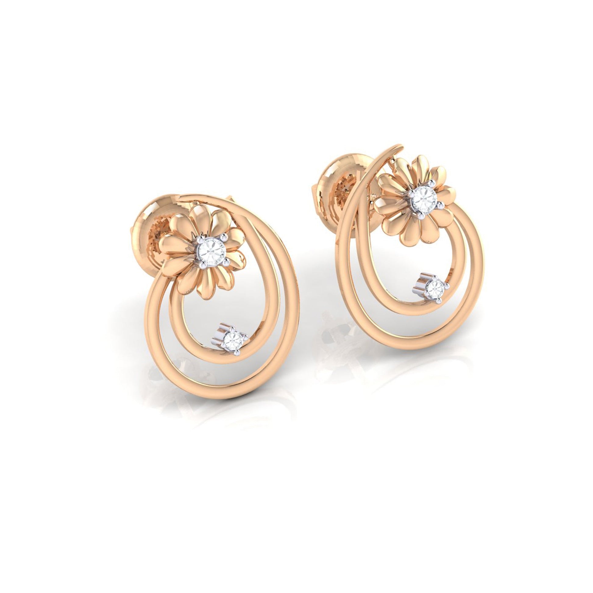 rosegoldrealdiamondearring61_1