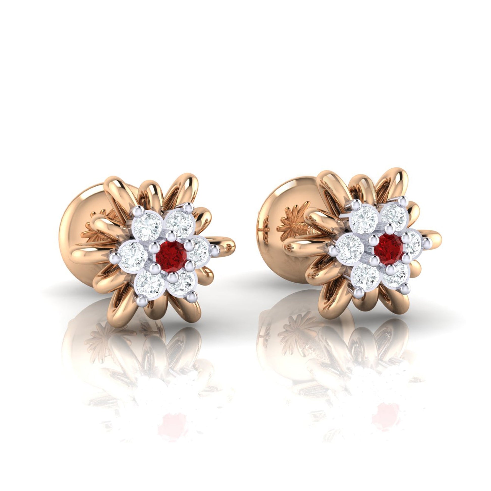 rosegoldrealdiamondearring62_1