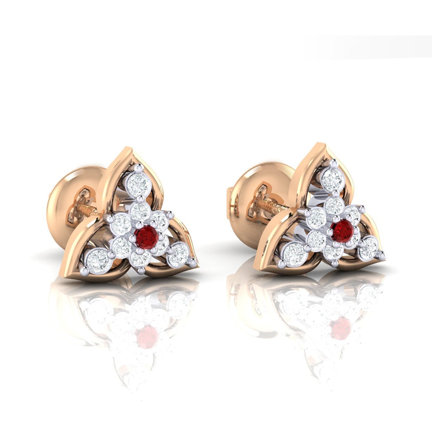 rosegoldrealdiamondearring63_1