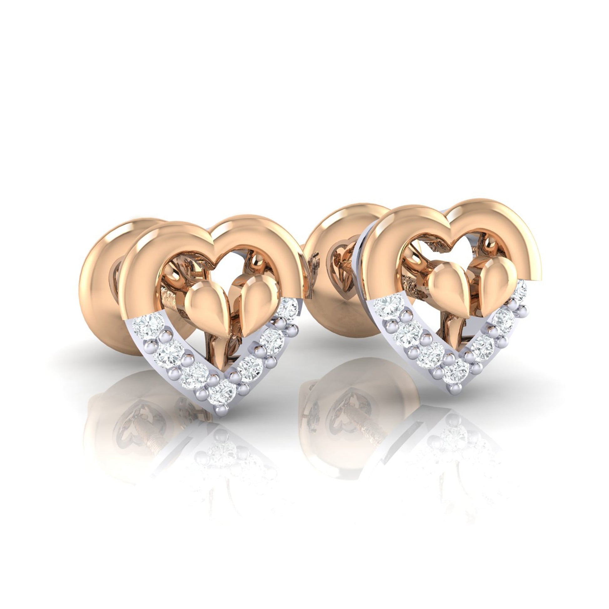 rosegoldrealdiamondearring73_1