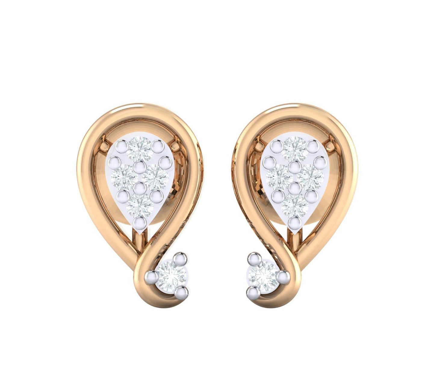 rosegoldrealdiamondearring81_2
