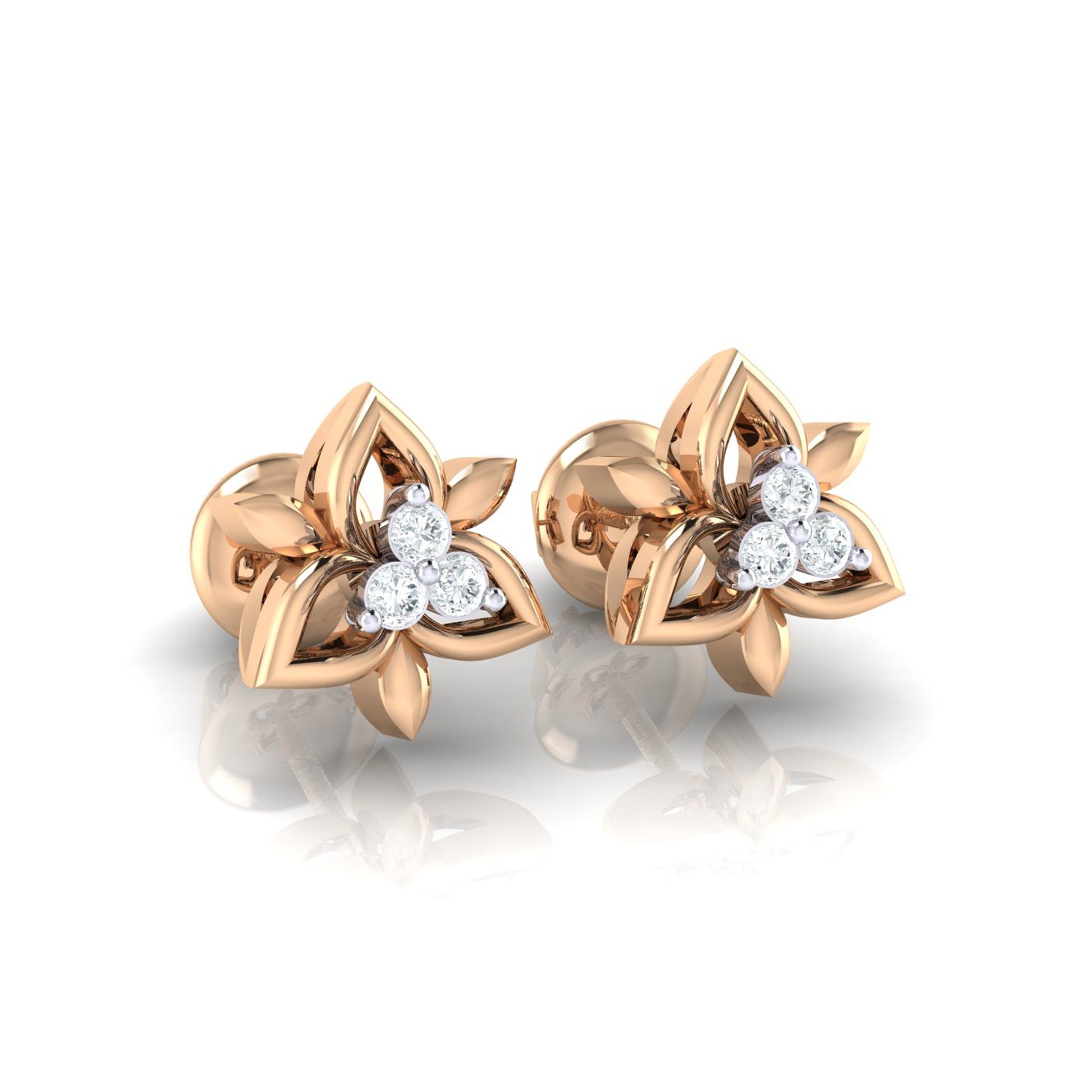 rosegoldrealdiamondearring83_1