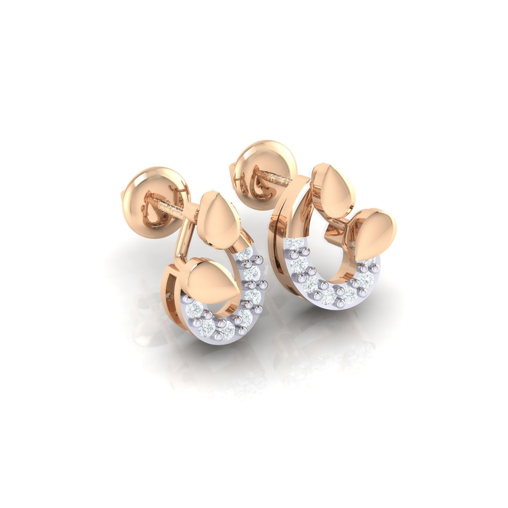 rosegoldrealdiamondearring85_1