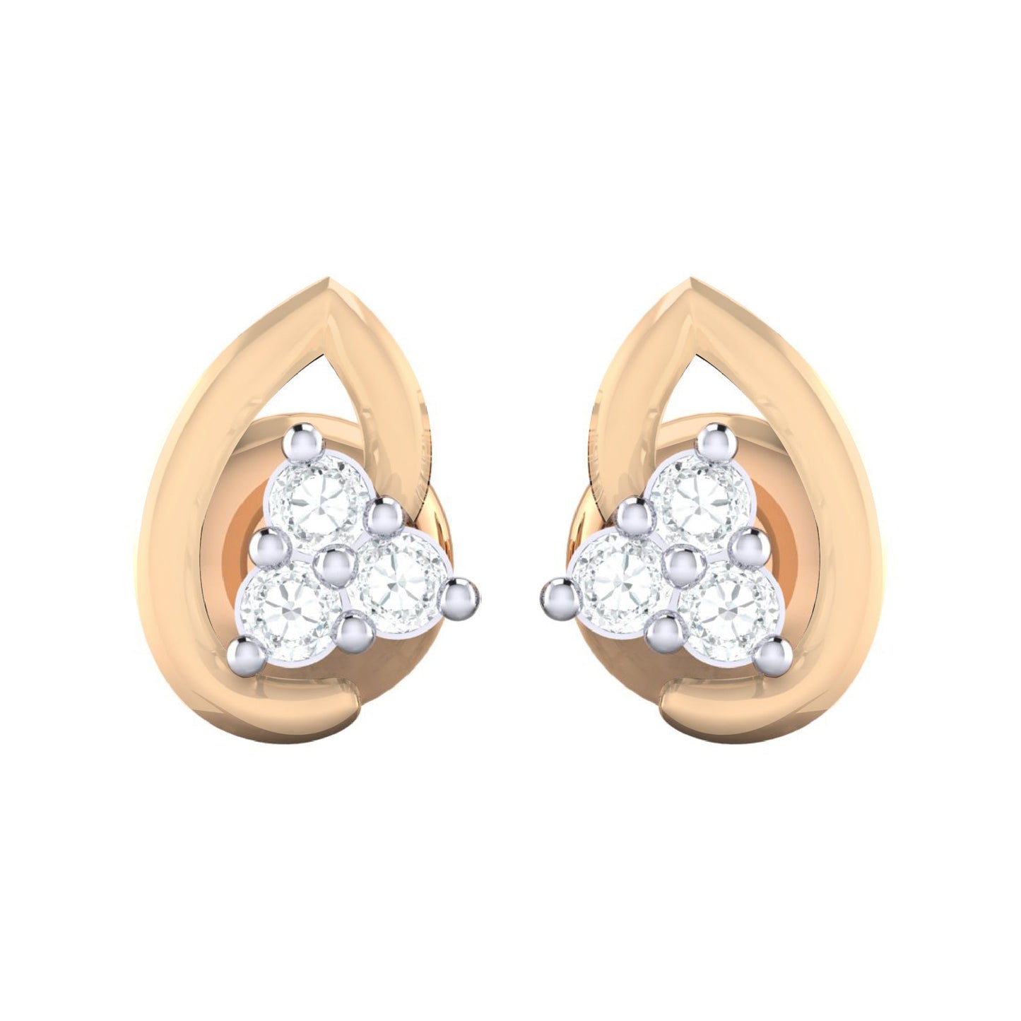 rosegoldrealdiamondearring95_1
