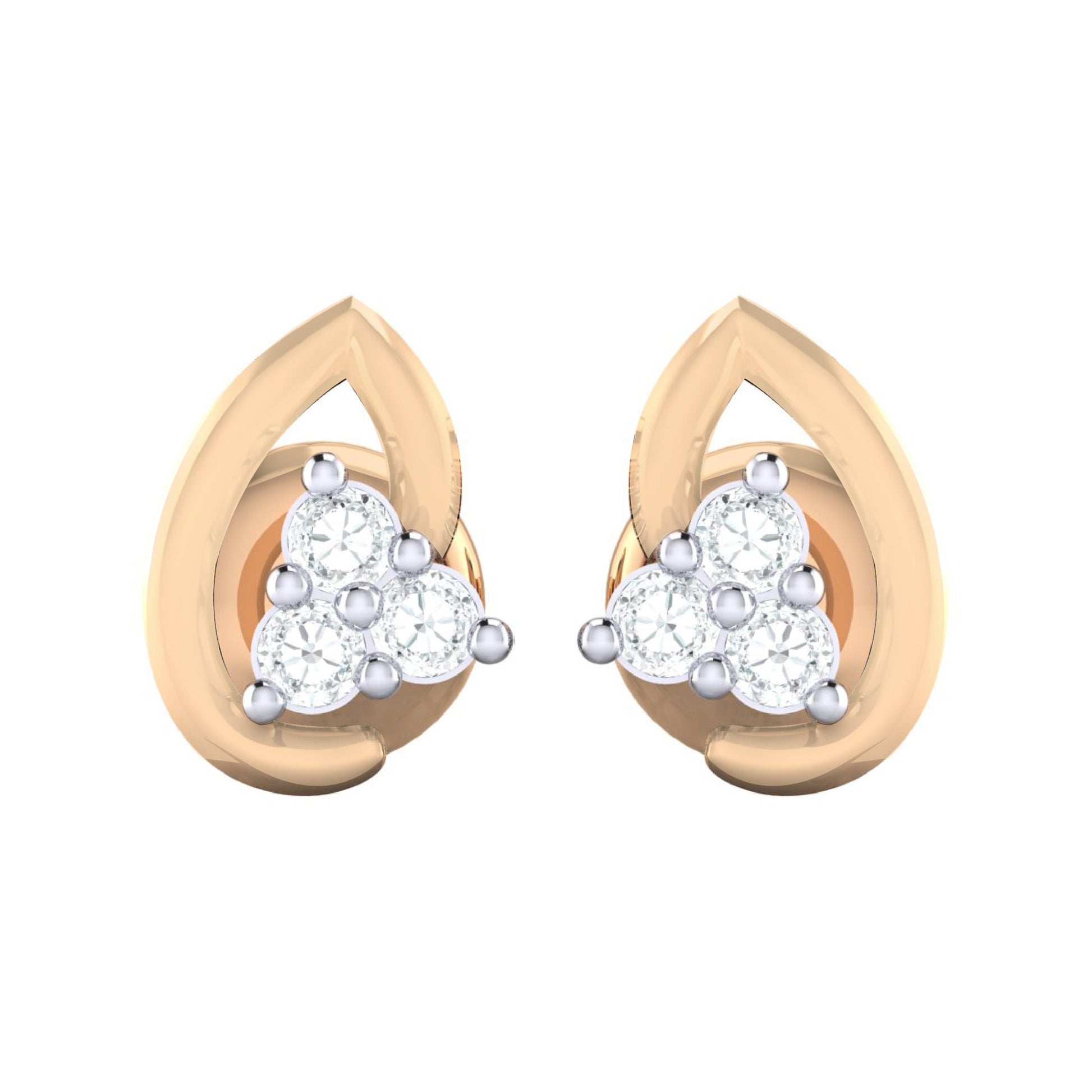 rosegoldrealdiamondearring95_1