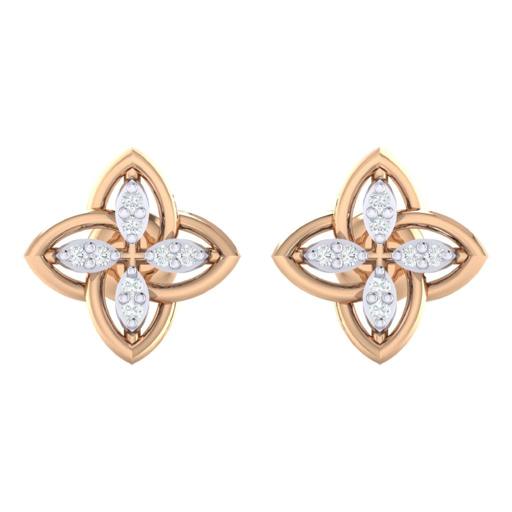 rosegoldrealdiamondearring98_1