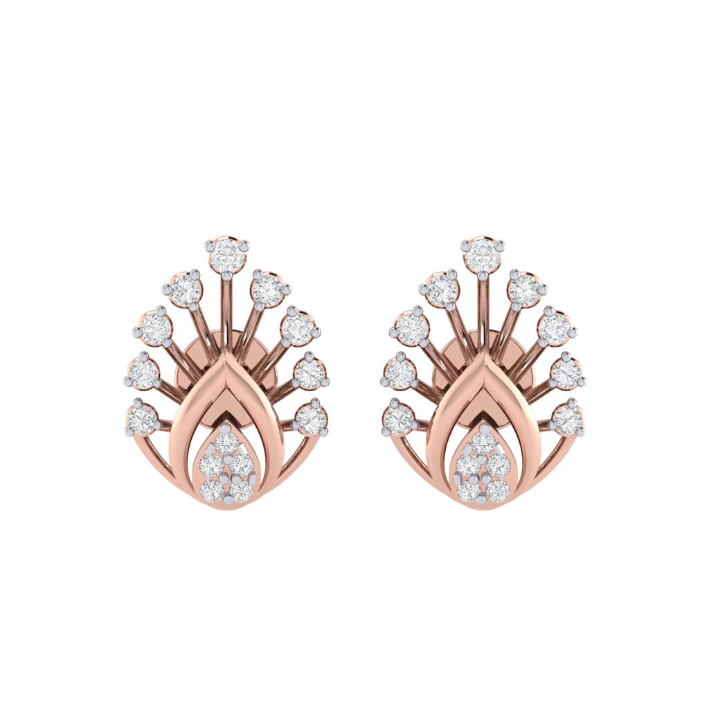 rose_gold_real_diamond_leaf_stud_earring_00832_1