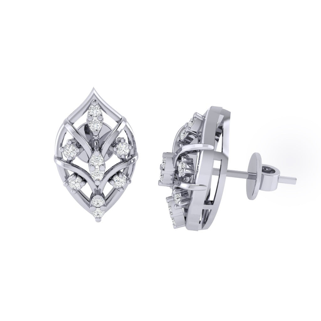 white_gold_real_diamond_leaf_stud_earring_00832_3