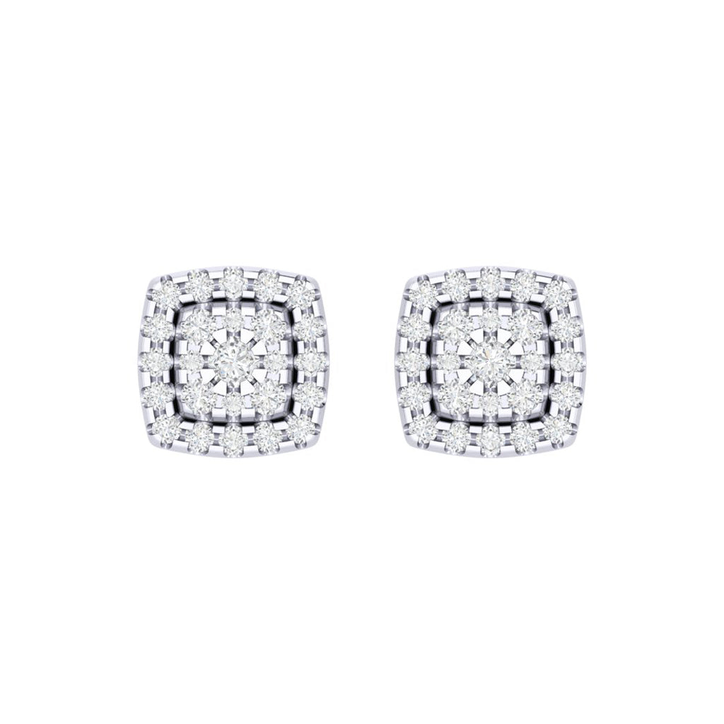 white_gold_real_diamond_cushion_stud_earring_00799A_1