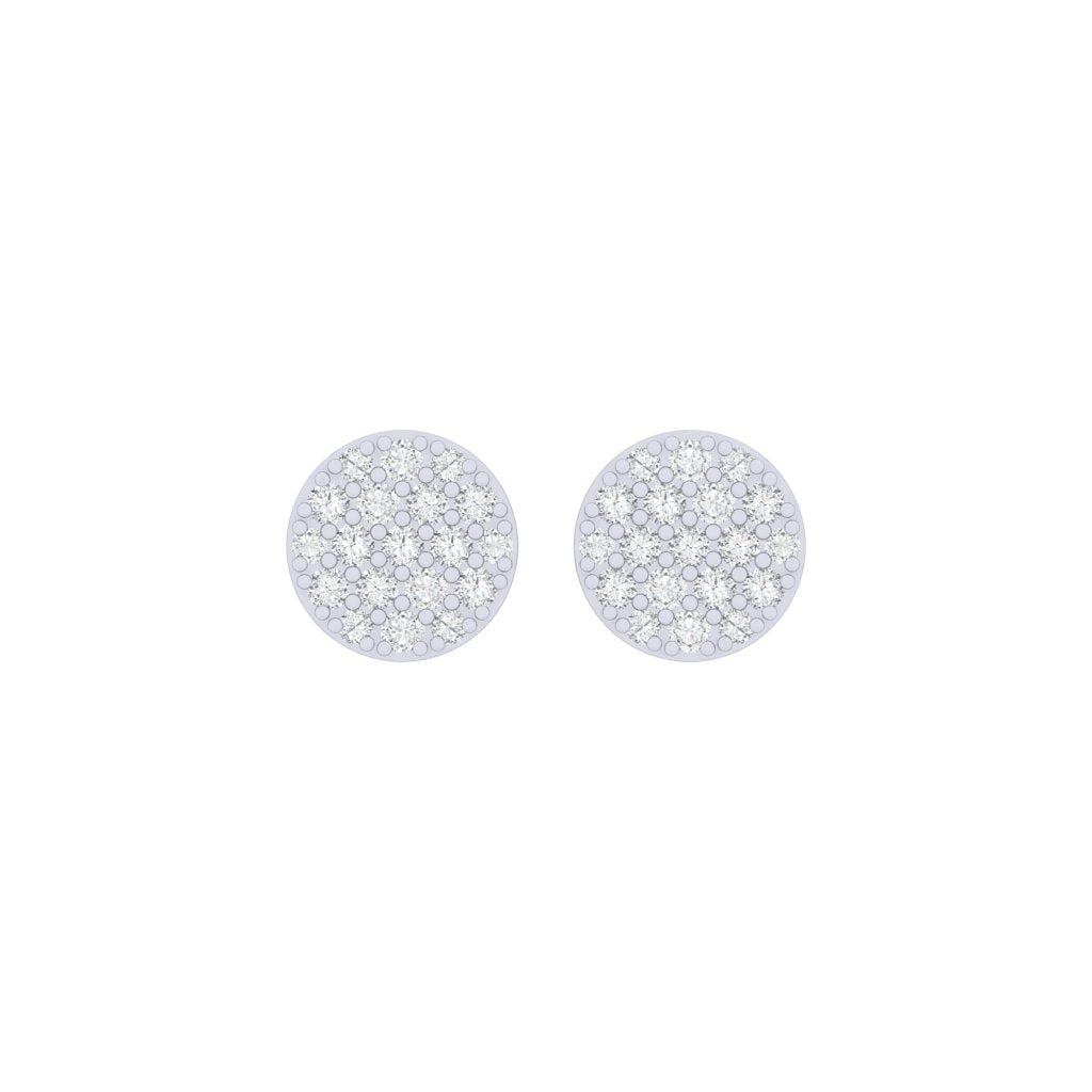 white_gold_real_diamond_cluster_stud_earring_00800B_1
