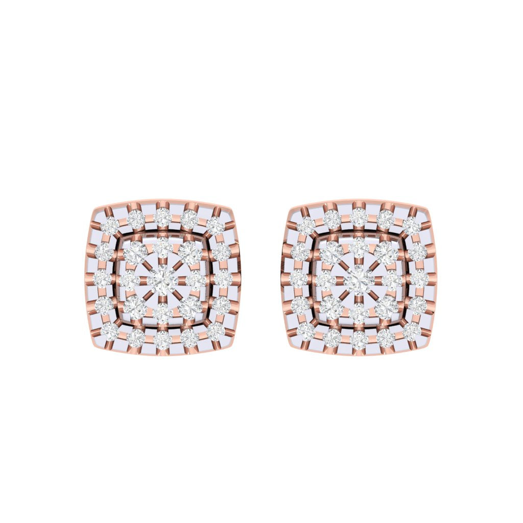 rose_gold_real_diamond_cushion_stud_earring_00804_1