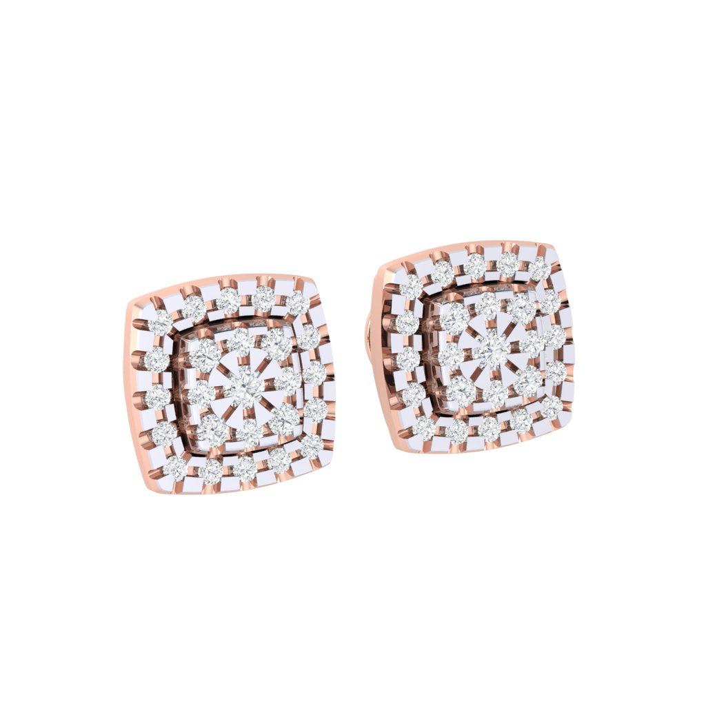 rose_gold_real_diamond_cushion_stud_earring_00804_2