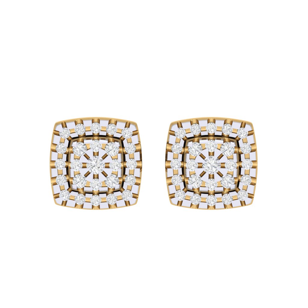 gold_real_diamond_cushion_stud_earring_00804_1