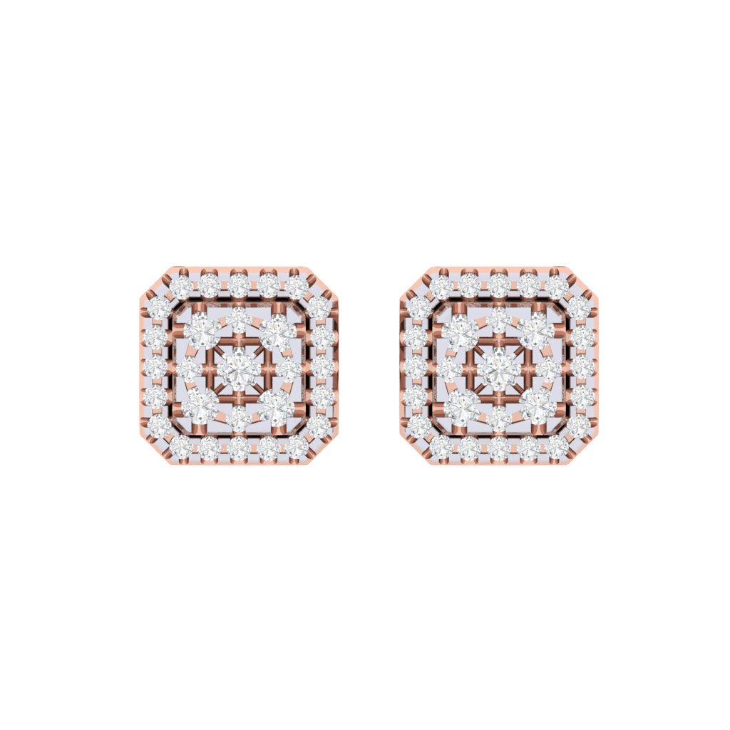 rose_gold_real_diamond_square_stud_earring_00805_1