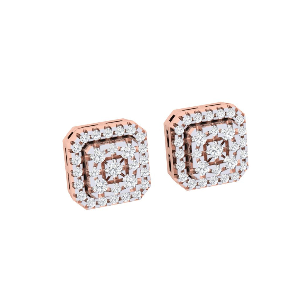 rose_gold_real_diamond_square_stud_earring_00805_2